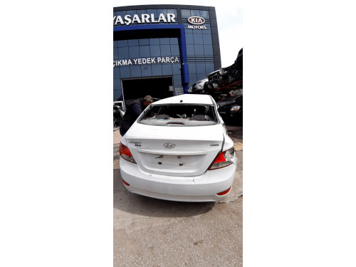 2017 Model Hyundai Accent Blue 