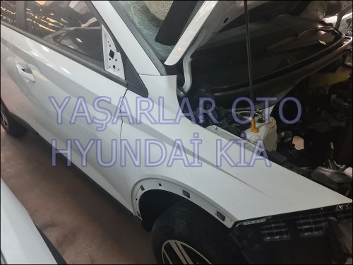 Hyundai Bayon Sağ Ön Çamurluk Beyaz